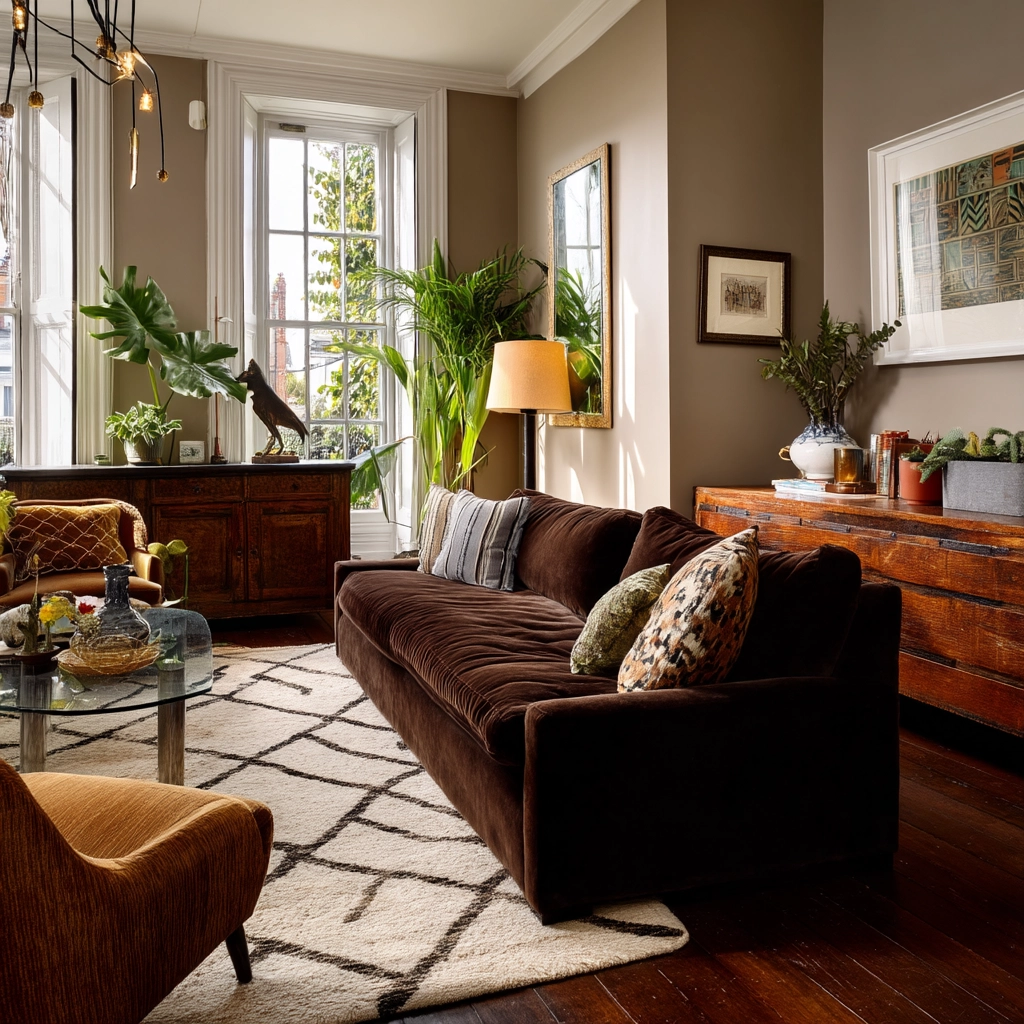 Brown Sofa Living Room Ideas 16