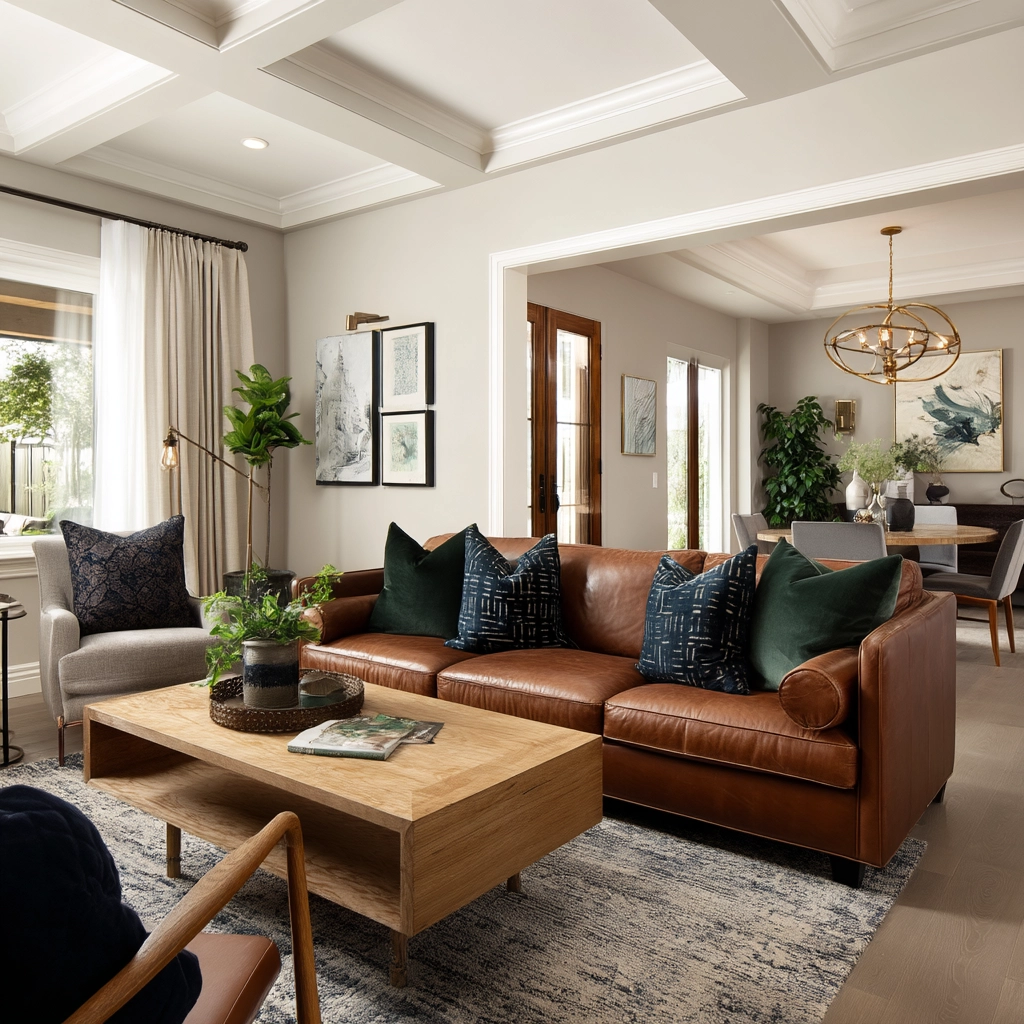 Brown Sofa Living Room Ideas 26