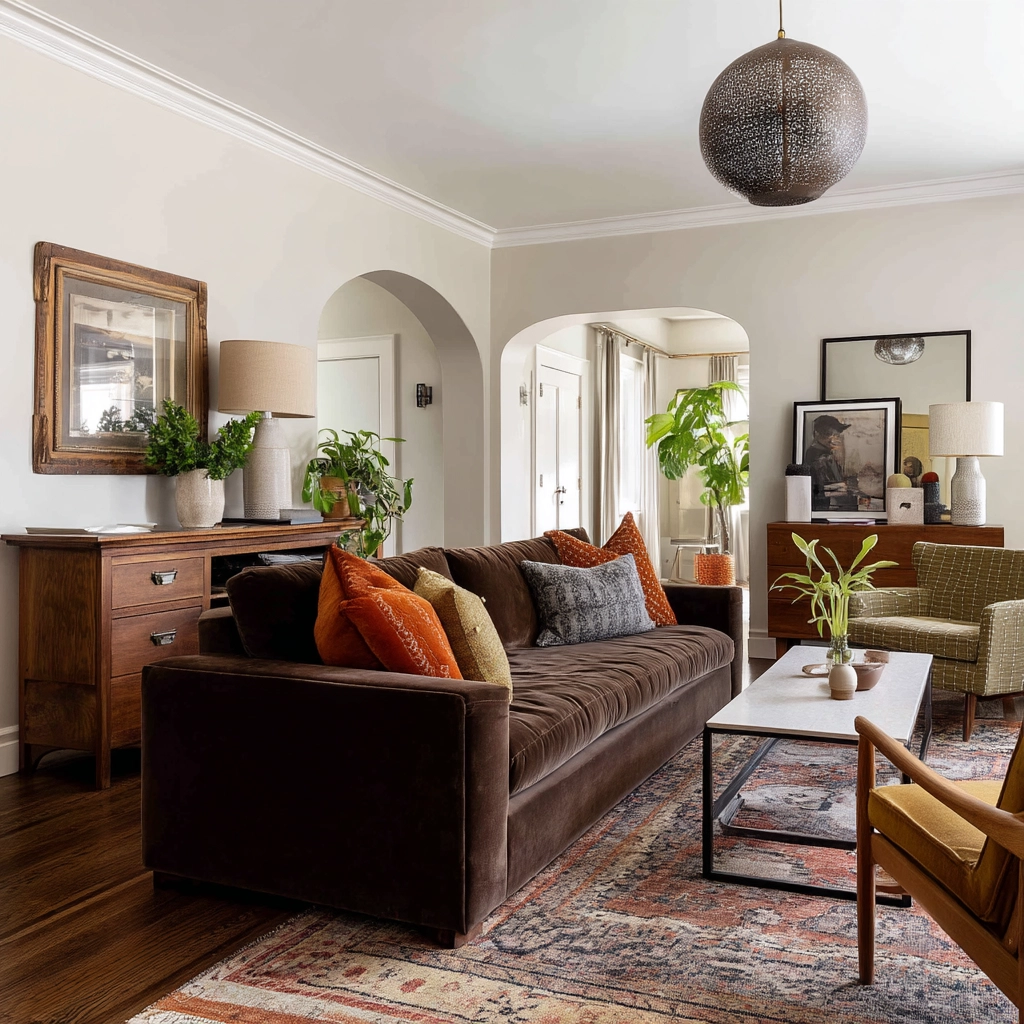 Brown Sofa Living Room Ideas 39