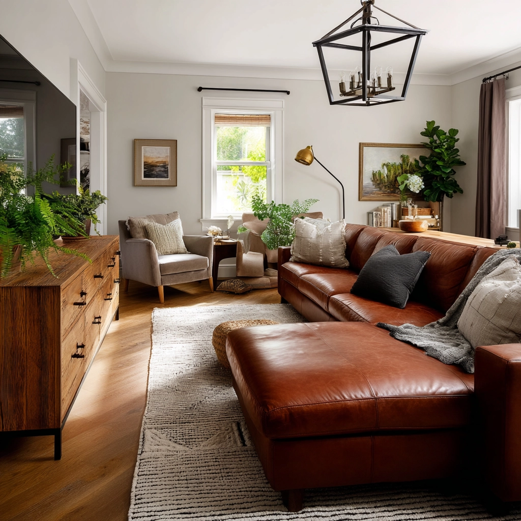 Brown Sofa Living Room Ideas 45