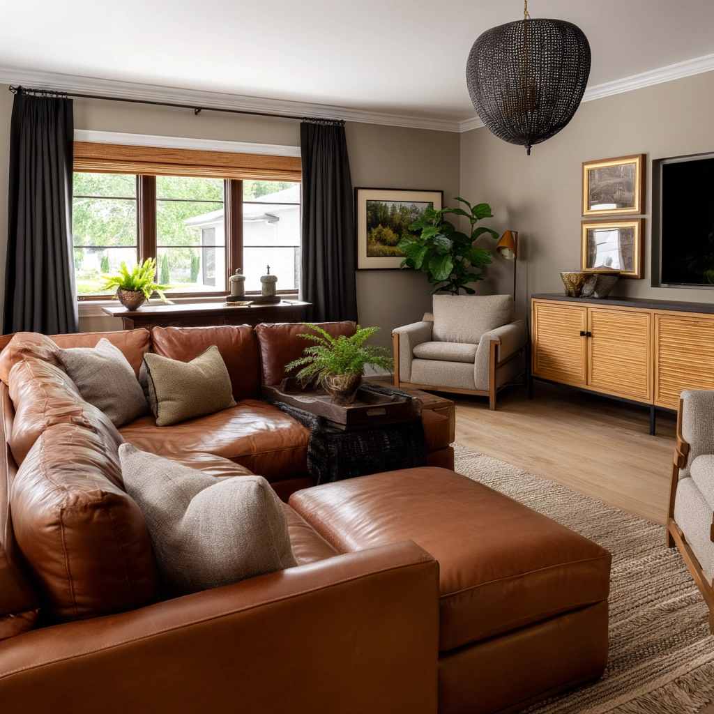 Brown Sofa Living Room Ideas 46