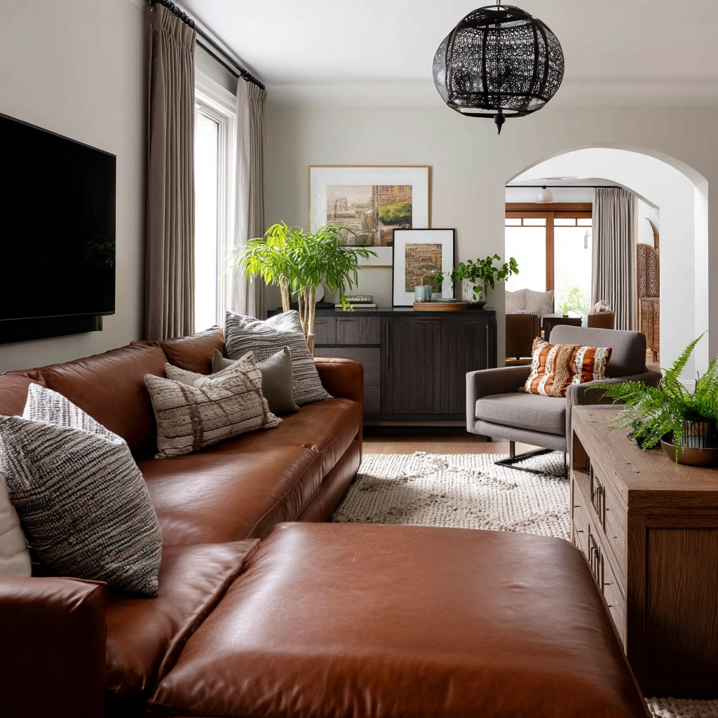 Brown Sofa Living Room Ideas 47