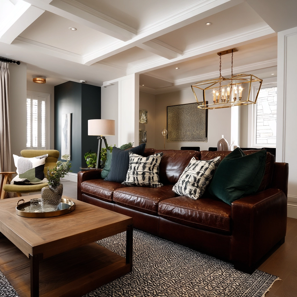 Brown Sofa Living Room Ideas 49