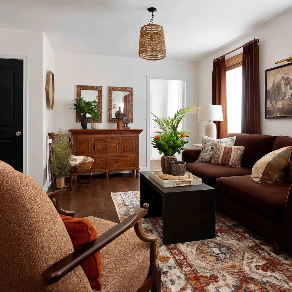 Brown Sofa Living Room Ideas 64