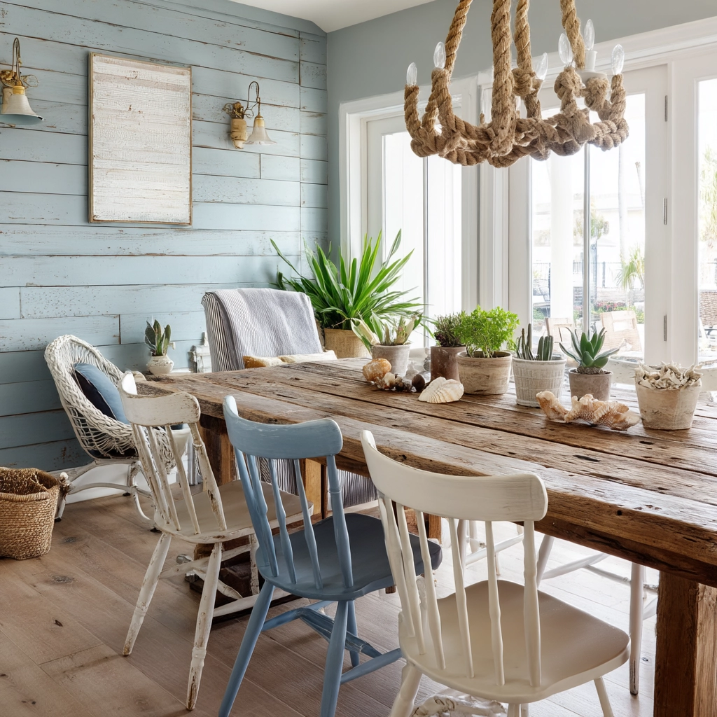 Coastal Dining Room Ideas 13
