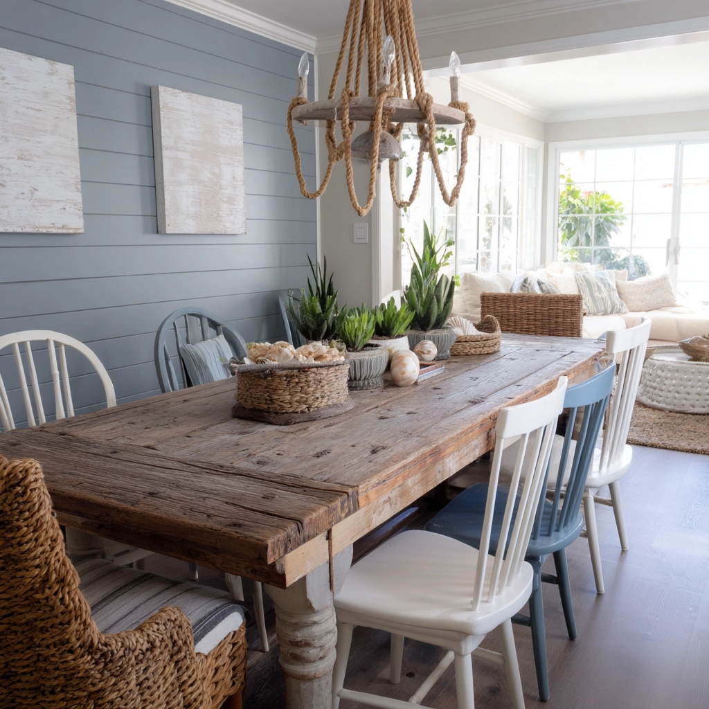 Coastal Dining Room Ideas 16