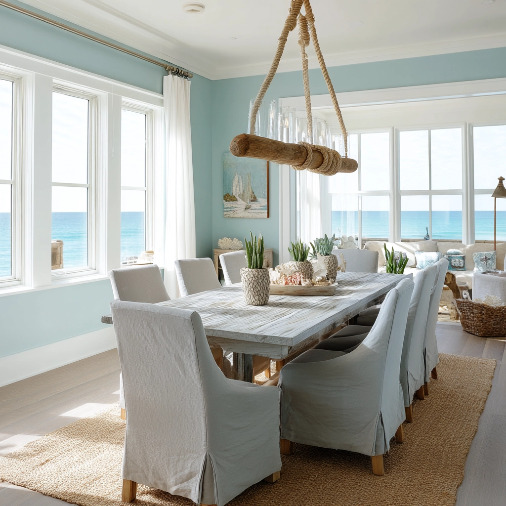 Coastal Dining Room Ideas 22