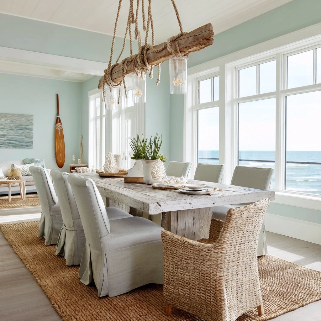 Coastal Dining Room Ideas 23