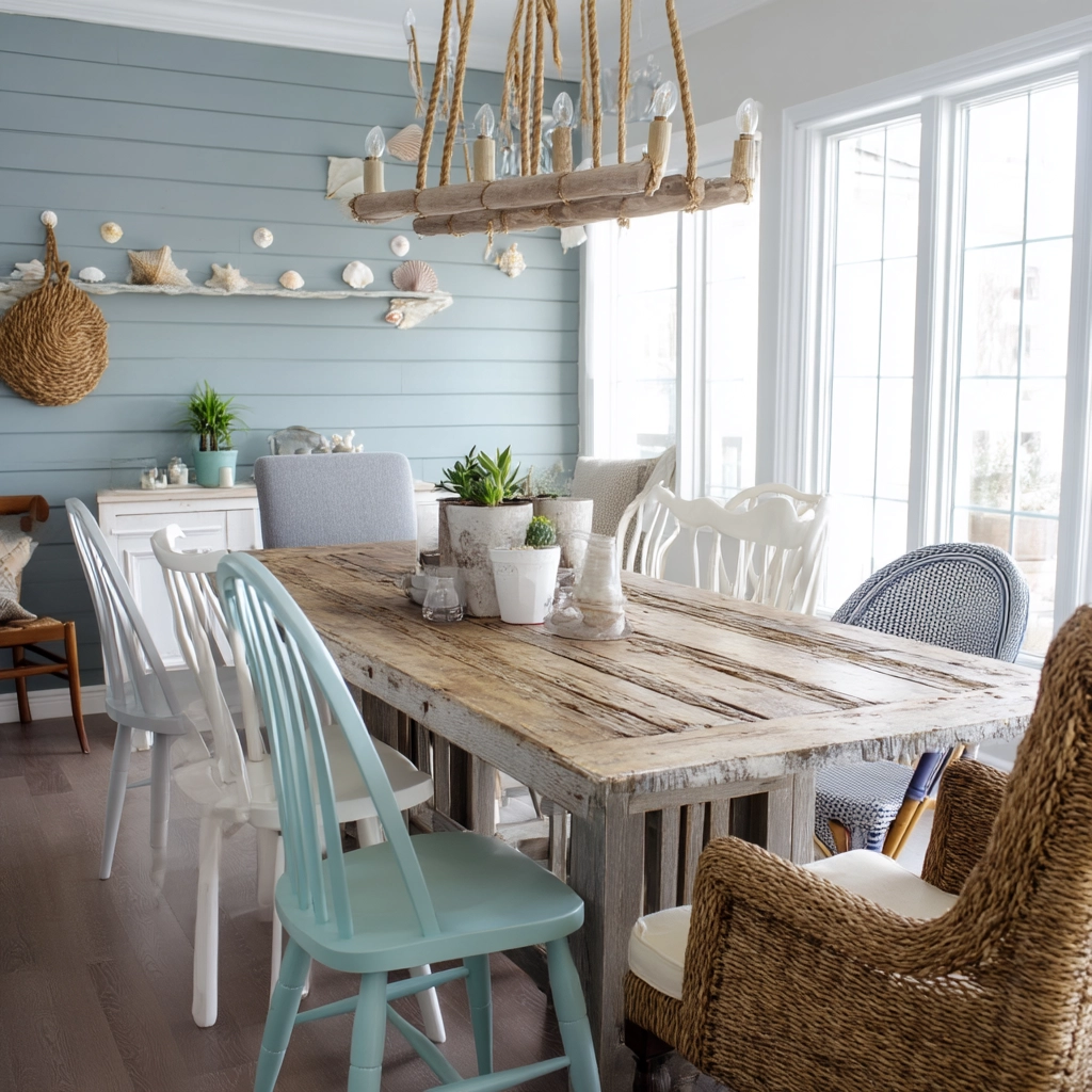 Coastal Dining Room Ideas 32