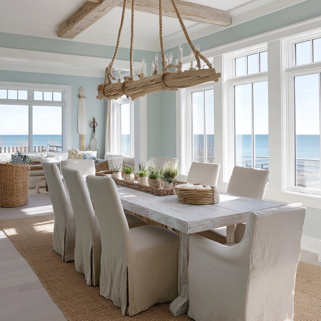 Coastal Dining Room Ideas 40