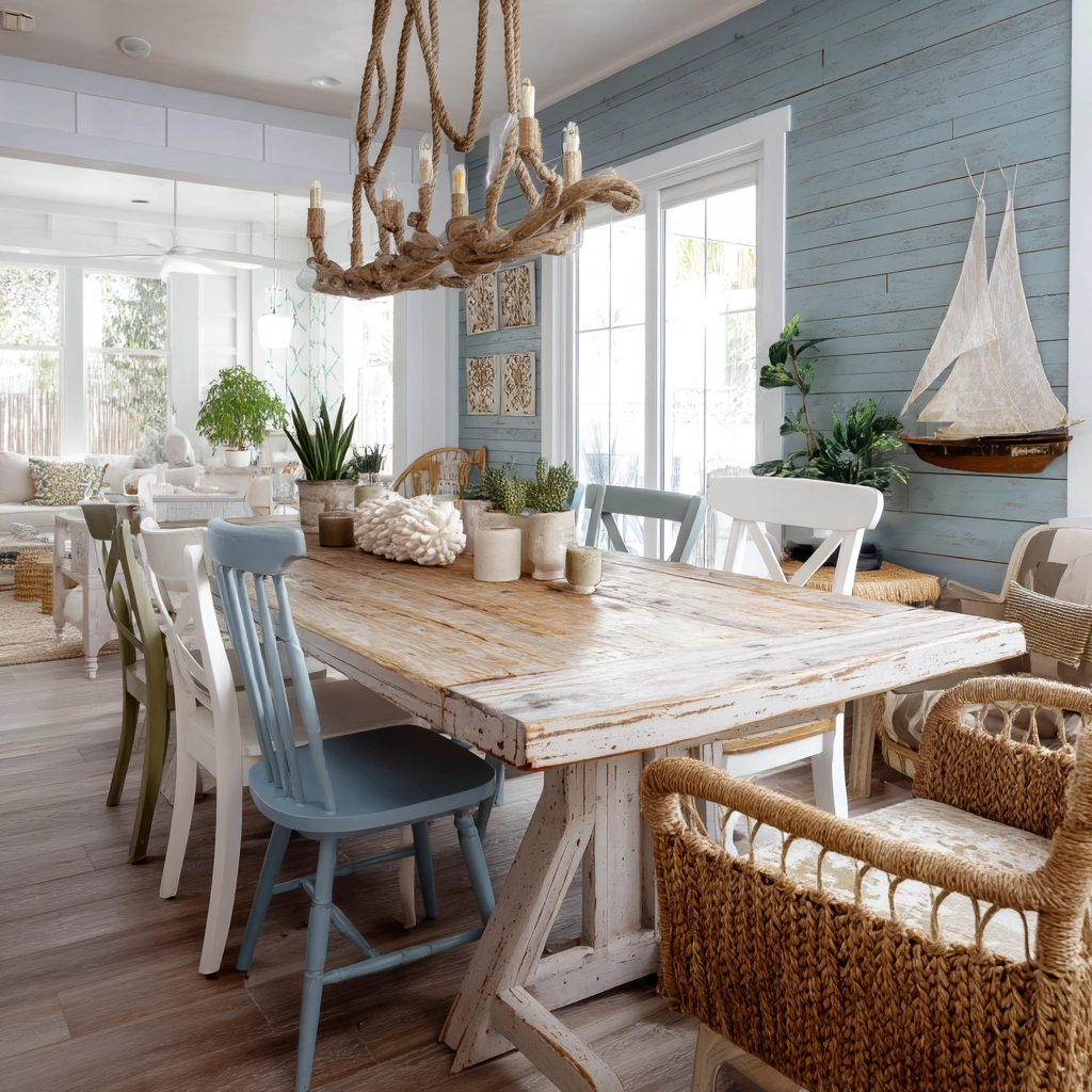 Coastal Dining Room Ideas 47