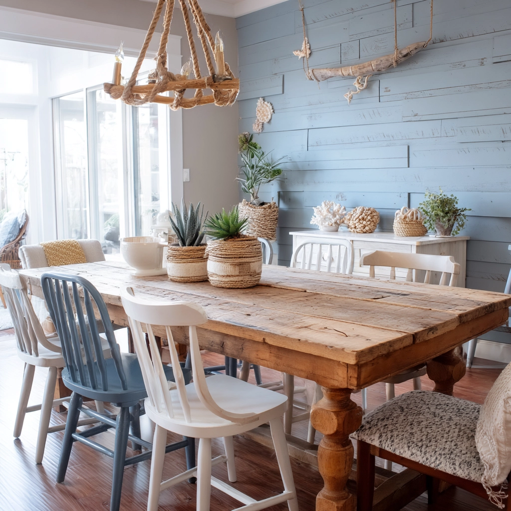 Coastal Dining Room Ideas 54
