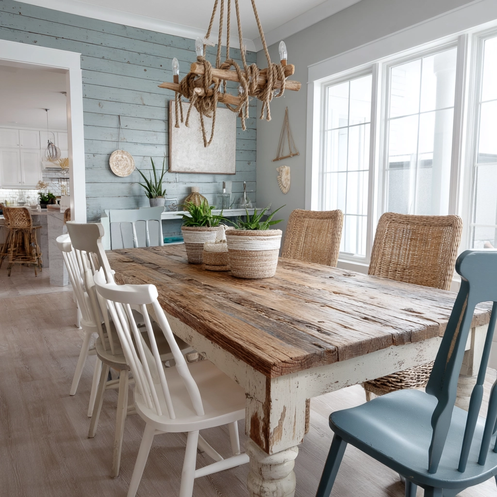 Coastal Dining Room Ideas 65