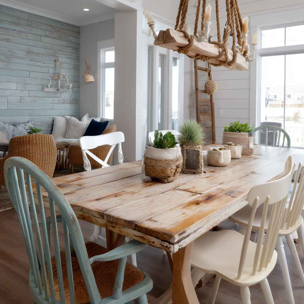 Coastal Dining Room Ideas 66