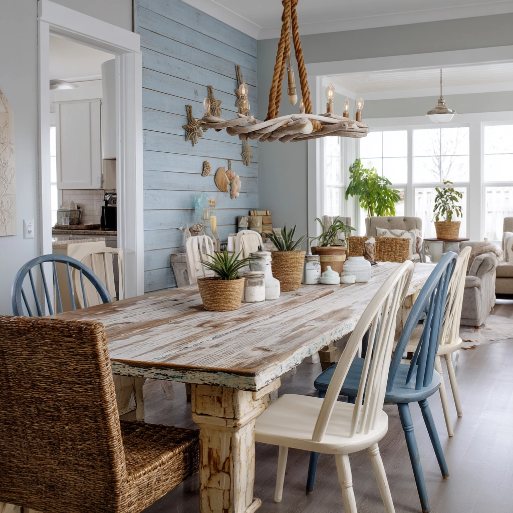 Coastal Dining Room Ideas 77