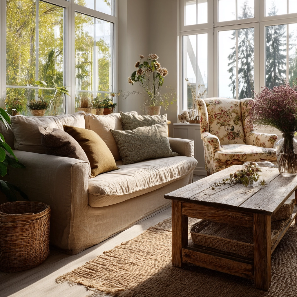 Cozy Sunroom 1