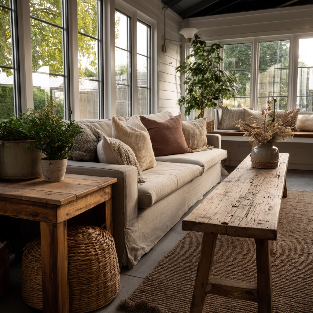 Cozy Sunroom 13