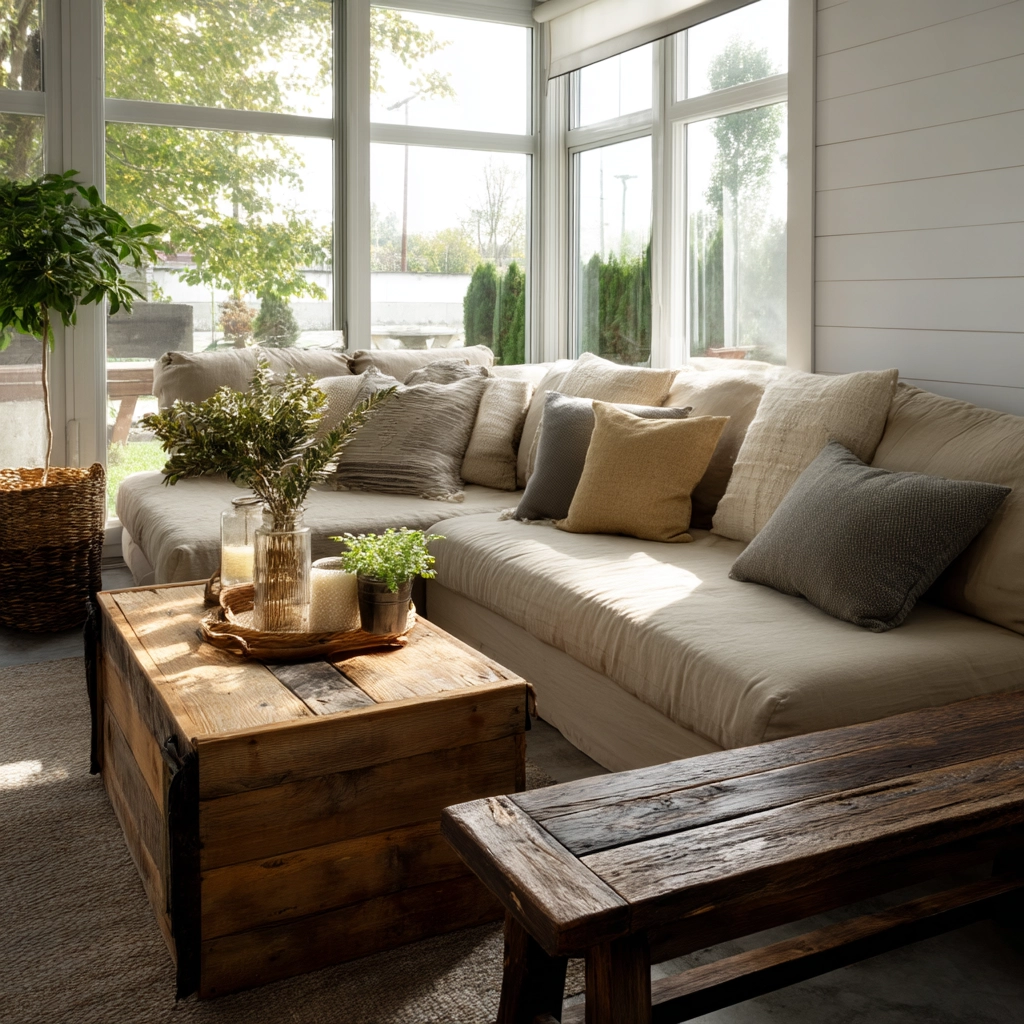 Cozy Sunroom 14