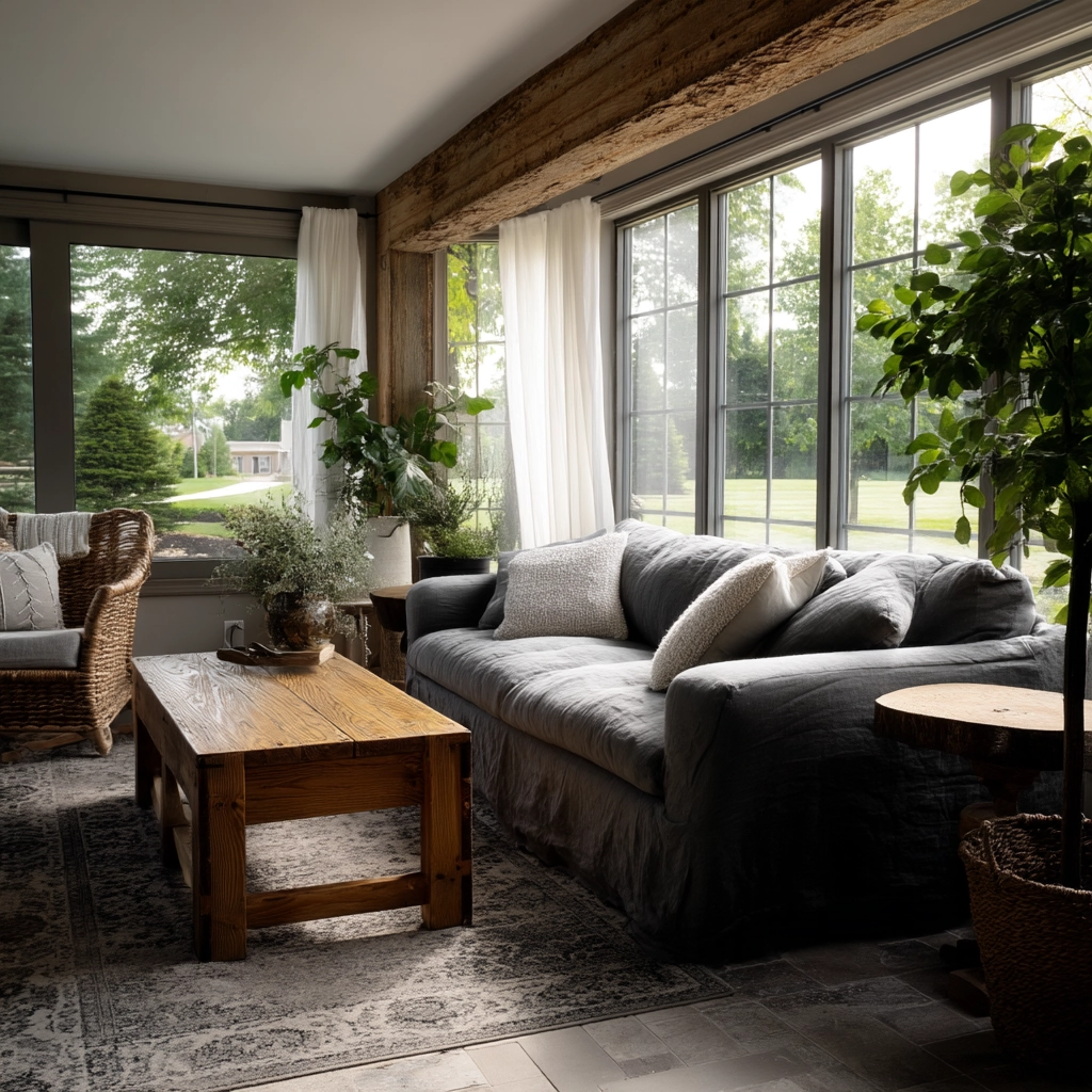 Cozy Sunroom 47