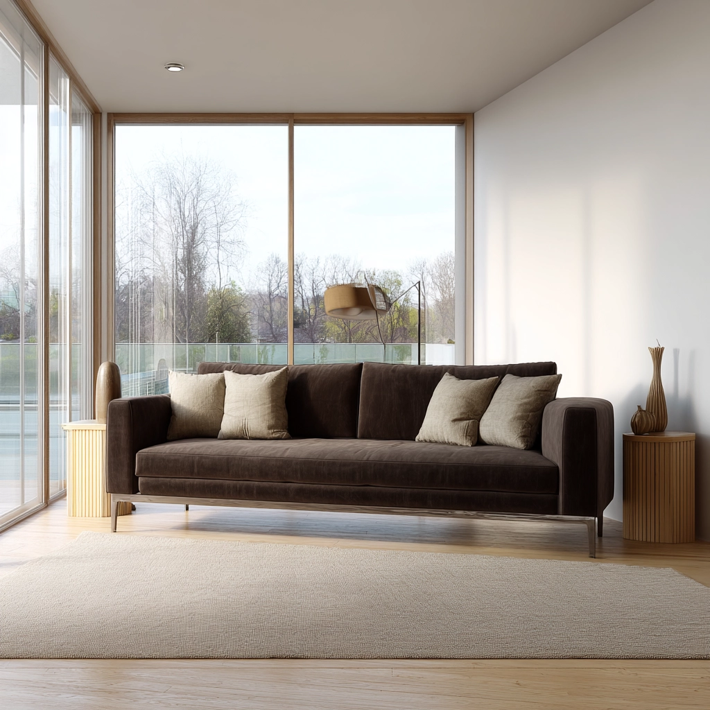 Dark Brown Couch Living Room Ideas 10