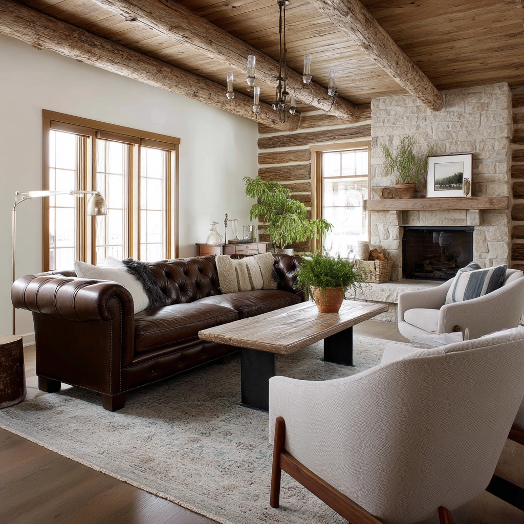 Dark Brown Couch Living Room Ideas 18