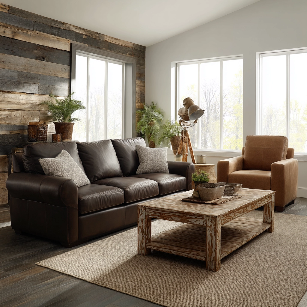 Dark Brown Couch Living Room Ideas 21