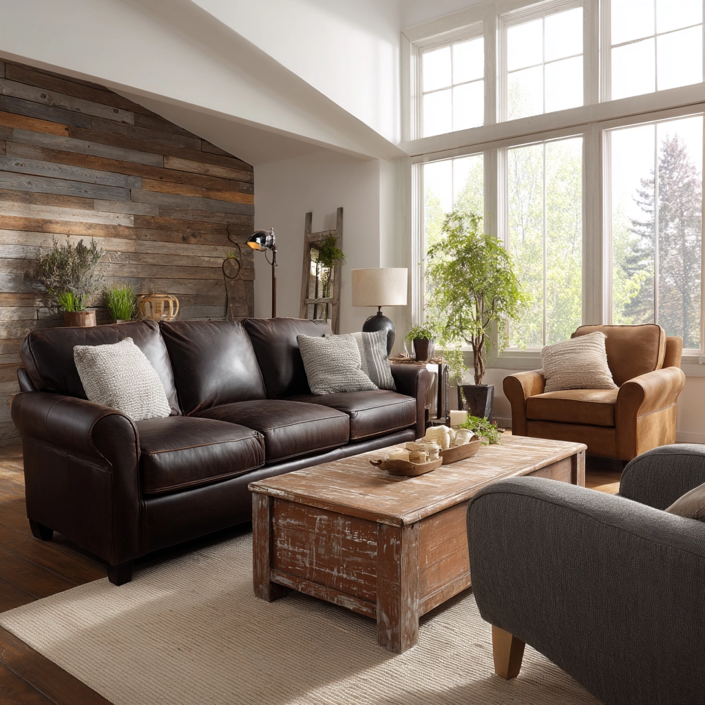 Dark Brown Couch Living Room Ideas 24