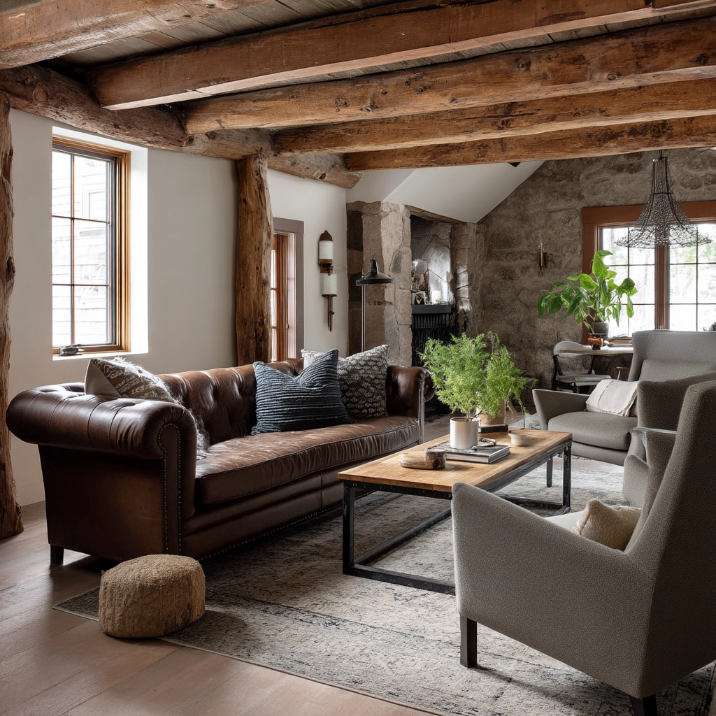 Dark Brown Couch Living Room Ideas 45