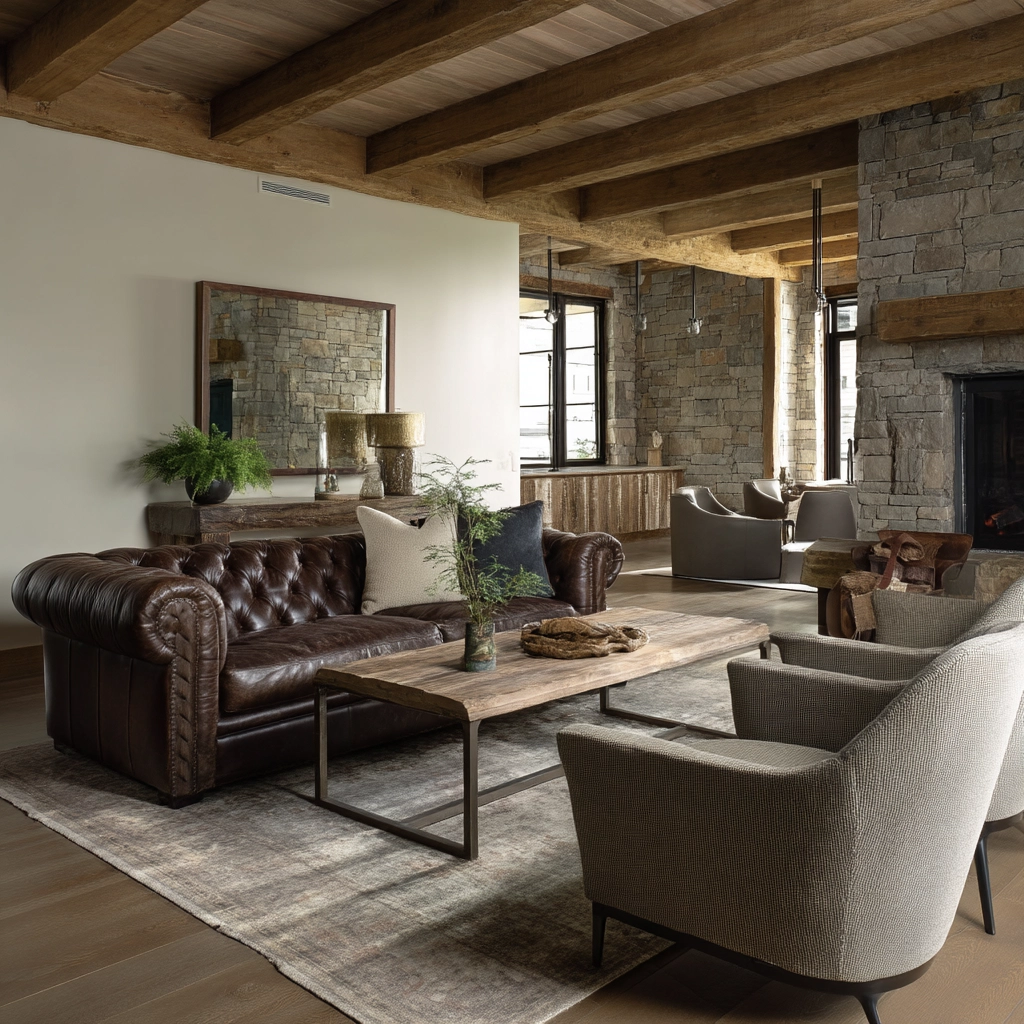 Dark Brown Couch Living Room Ideas 47
