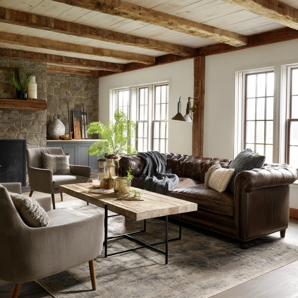 Dark Brown Couch Living Room Ideas 48
