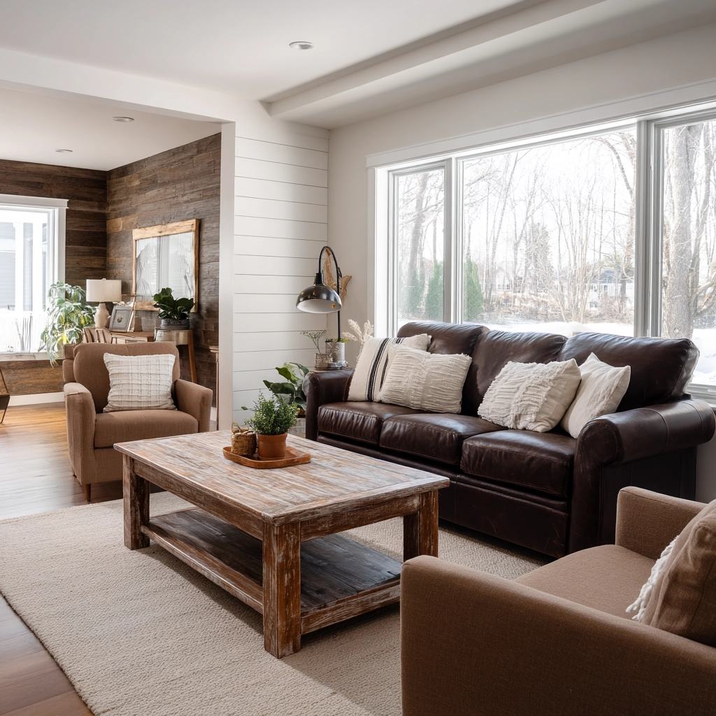 Dark Brown Couch Living Room Ideas 51