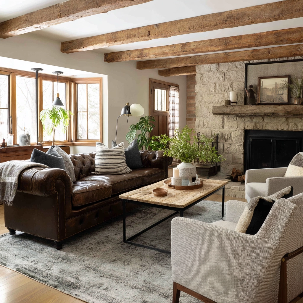 Dark Brown Couch Living Room Ideas 73
