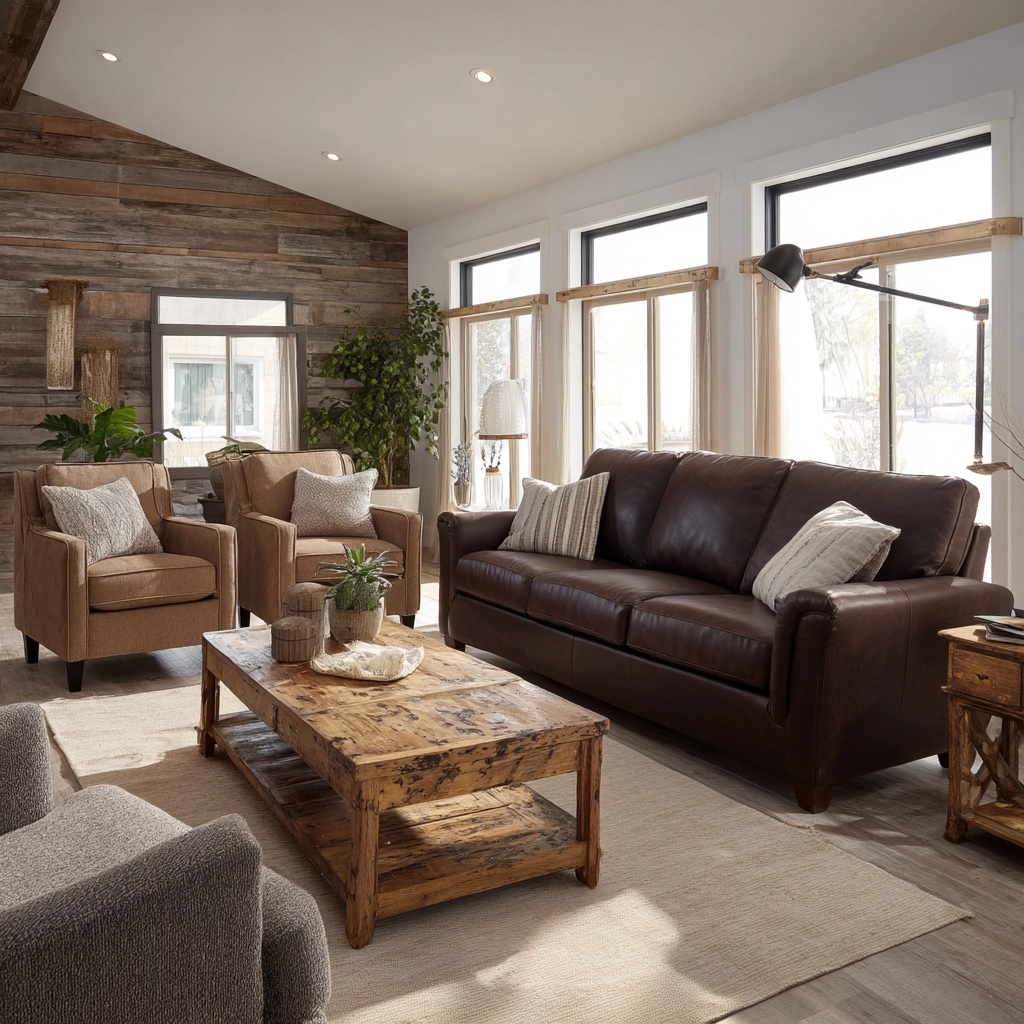 Dark Brown Couch Living Room Ideas 79