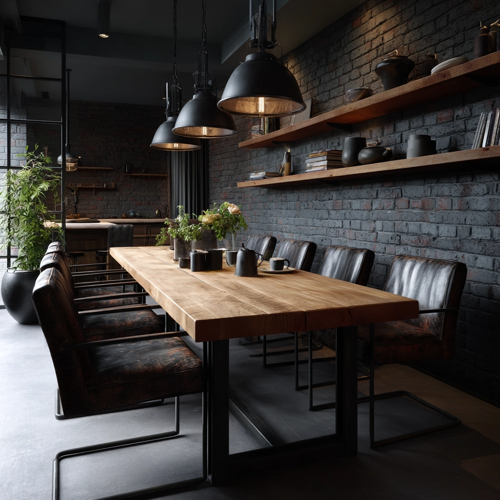 Dark Dining Room Ideas 13