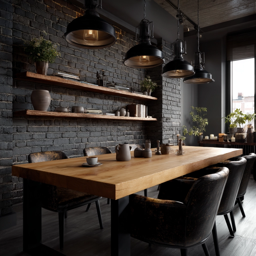 Dark Dining Room Ideas 15