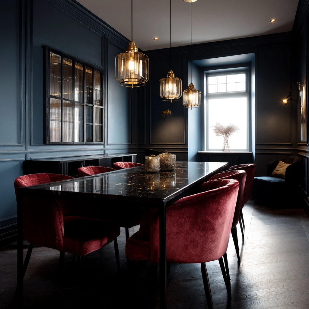 Dark Dining Room Ideas 23