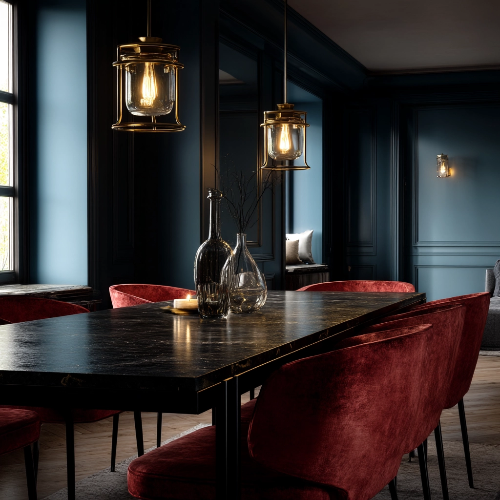 Dark Dining Room Ideas 24