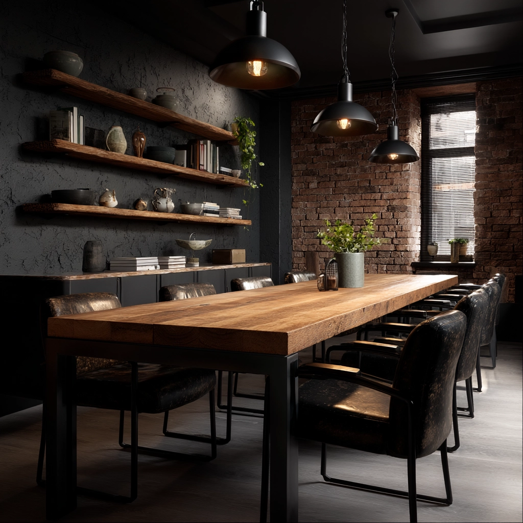 Dark Dining Room Ideas 36