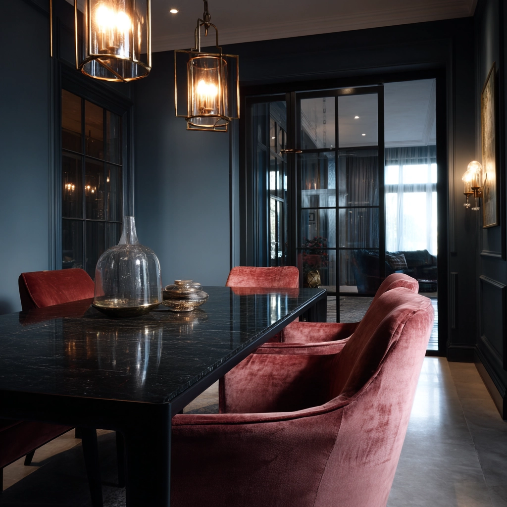 Dark Dining Room Ideas 37