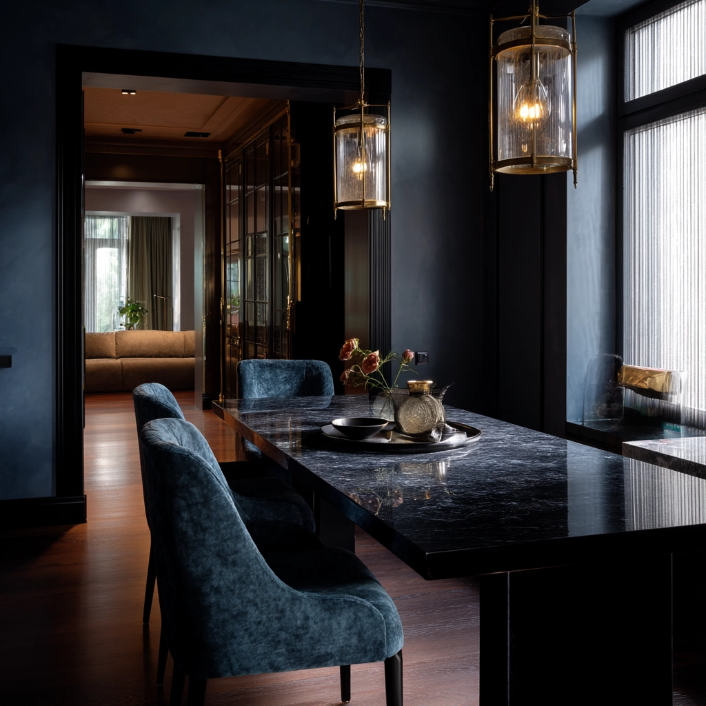 Dark Dining Room Ideas 39