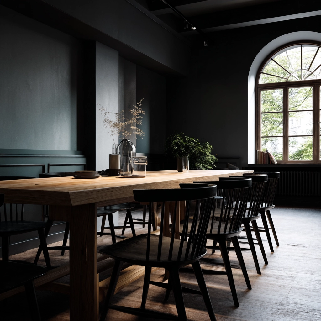 Dark Dining Room Ideas 41