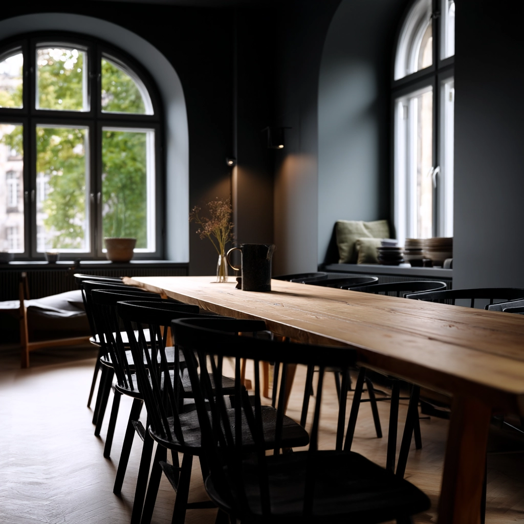 Dark Dining Room Ideas 42
