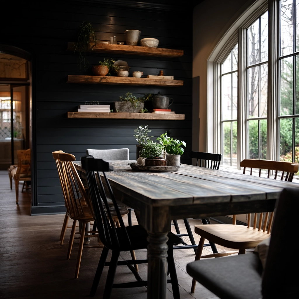 Dark Dining Room Ideas 50