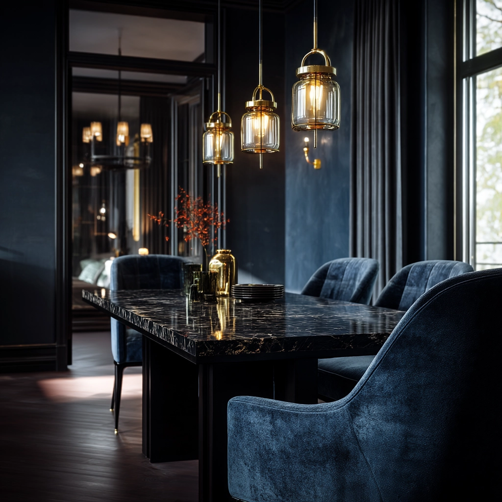 Dark Dining Room Ideas 73