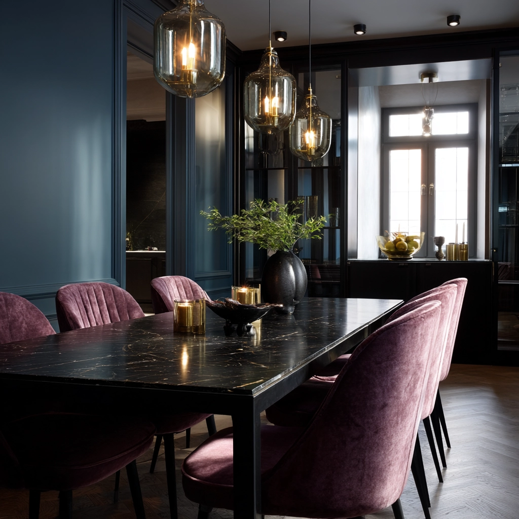 Dark Dining Room Ideas 75
