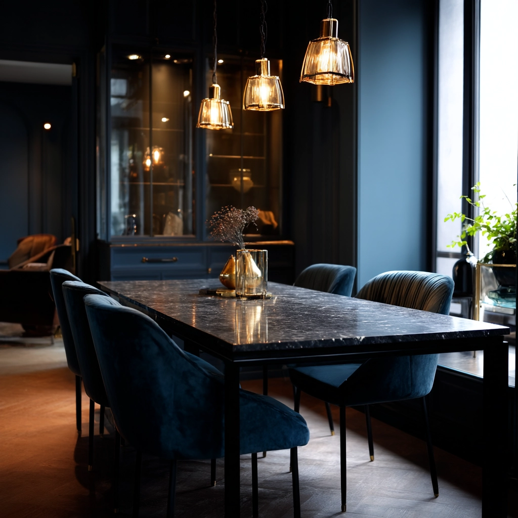 Dark Dining Room Ideas 76