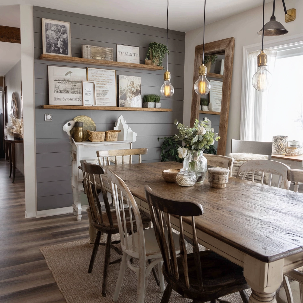 Dining Room Accent Wall Ideas 76