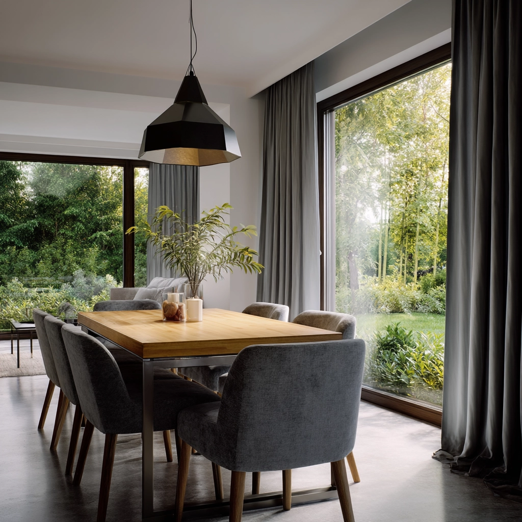 Dining Room Curtain Ideas 12