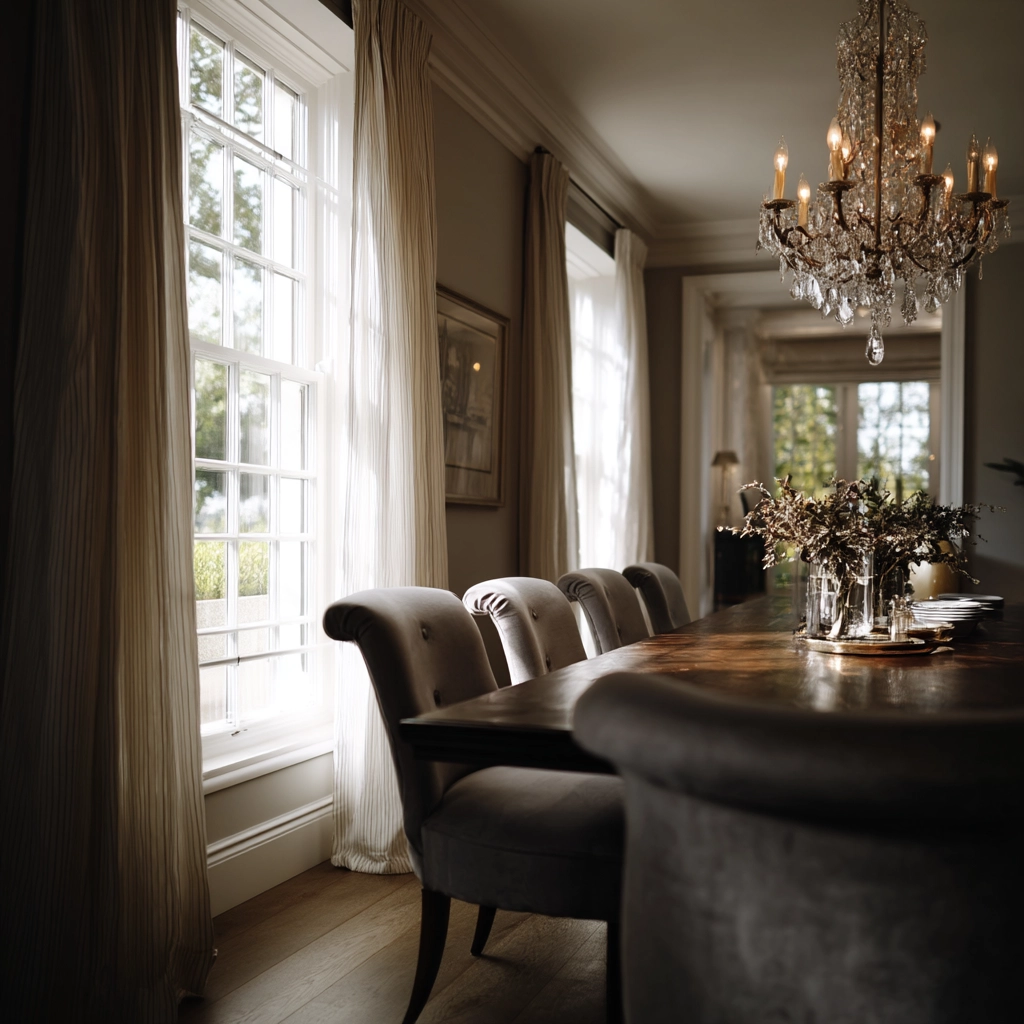 Dining Room Curtain Ideas 13
