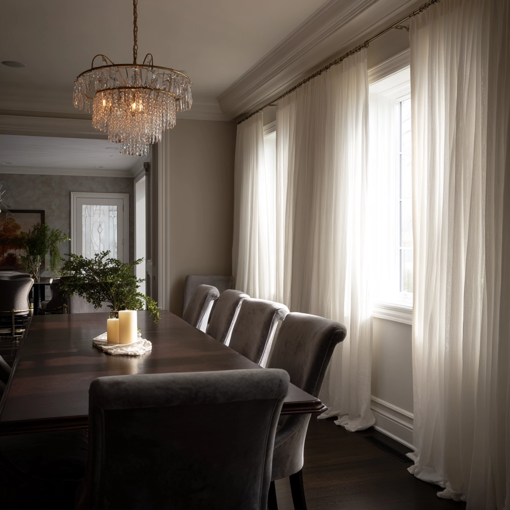 Dining Room Curtain Ideas 14